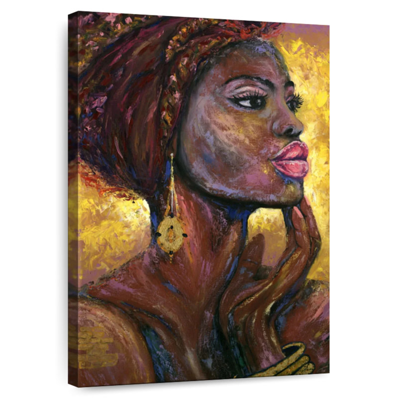 Leisha African Tribal, 45" H x 30" W