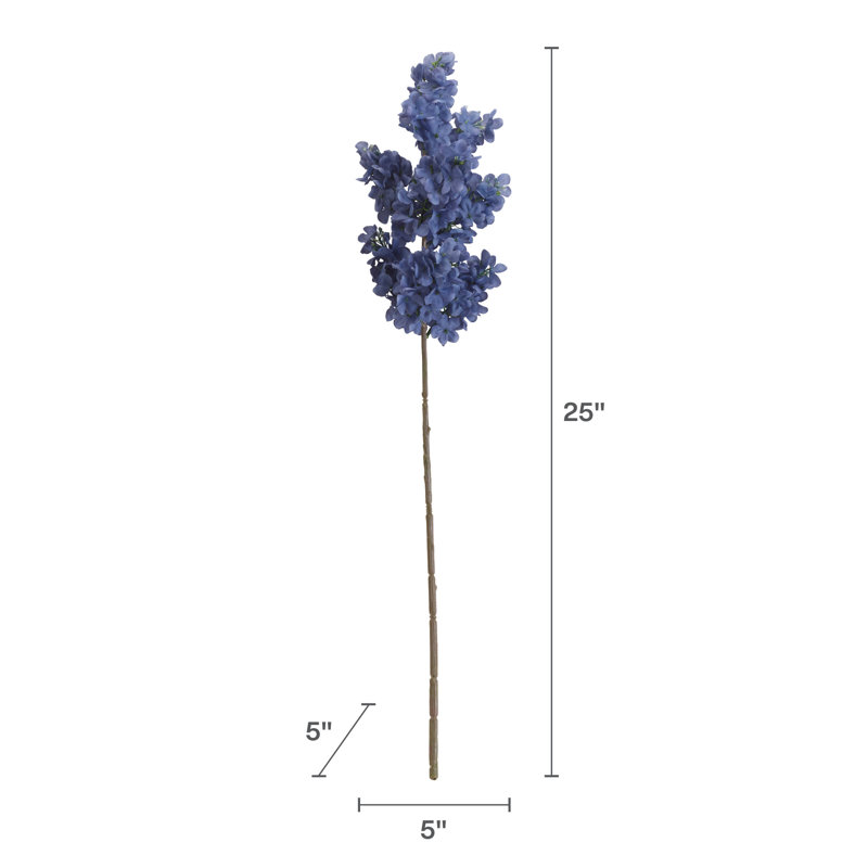 Elements Lilas artificiels, 6 pièces, 25 pouces