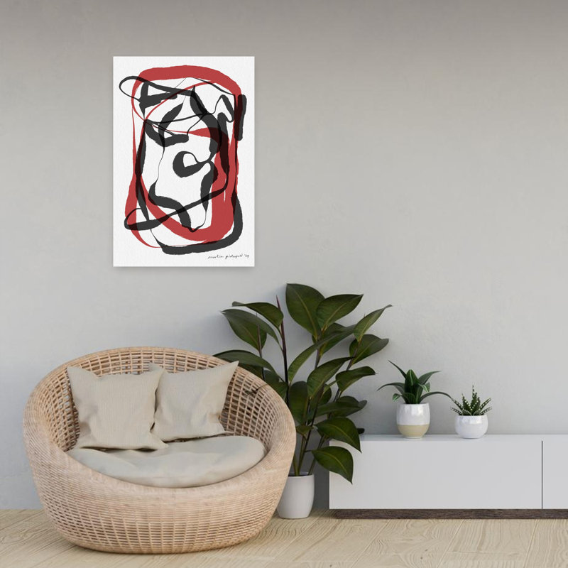 Art contemporain contemporain abstrait, H 24 po x l 16 po