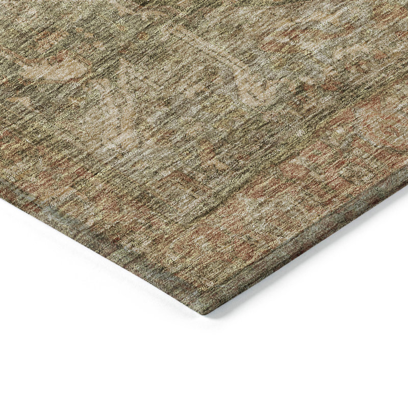 Tapis rond lavable extérieur 8 pi Medallion