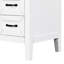36" Bathroom Cabinet - Freestanding With Ceramic Sink, Drawers, Vanity Modern Solid Sink And-1806124397