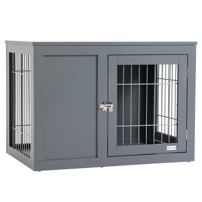 Pawhut Dog Crate Furniture Wire Indoor Pet Kennel Cage