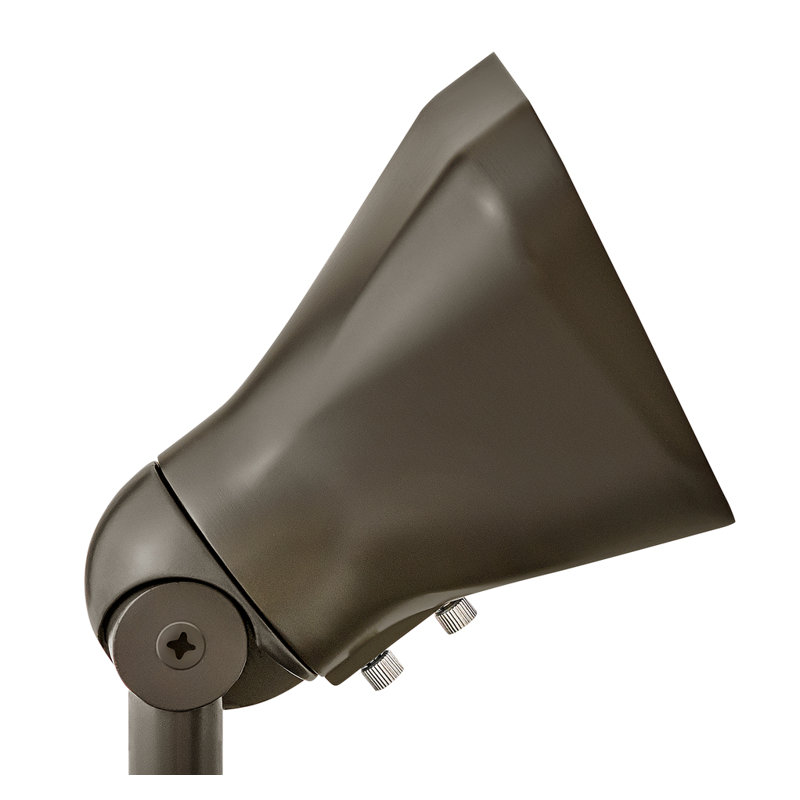 Hinkley Landscape Accent Flood Light 12V, 2700 Kelvin, Dark Brown