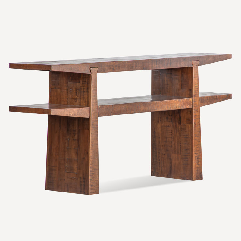 Console en bois récupéré Janke - rustique