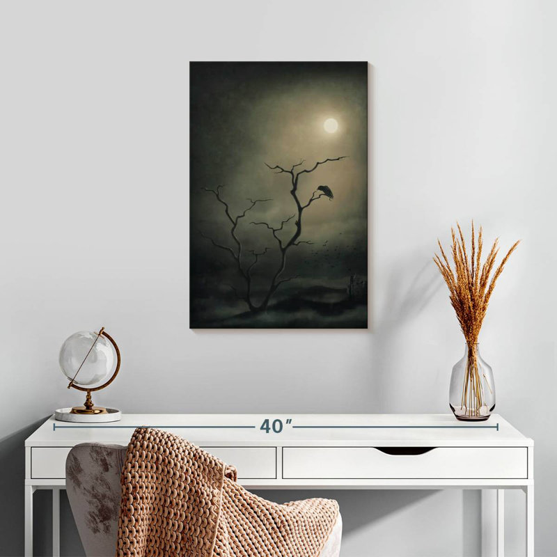 Hitzel Creepy Tree, 24" H x 16" W