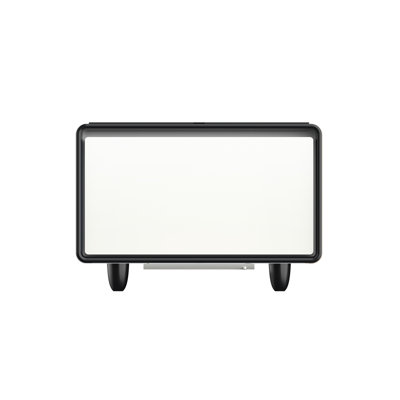 Modern Smart Side Table With Built-In Fridge, Wireless Charging, Temperature Control, Power Socket, USB Ports, Outlet Protection, Induction