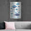 Beachcrest Home ™ «Go With the Flow II» par Courtney Prahl, art mural en métal-2003077818
