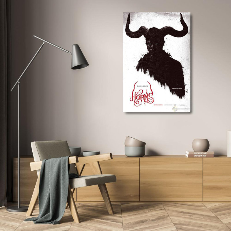 Horns, 24" H x 16" W