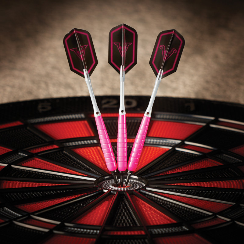 Jeu de fléchettes Viper V Glo, Gris / Rose