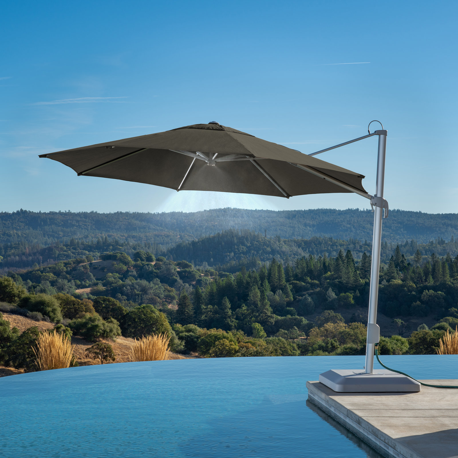 Grayden 150.79'' Cantilever Outdoor Umbrella