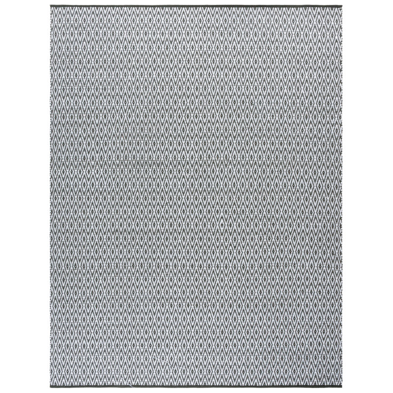 Montauk 176 Hand Woven 80% Paper Chindi; 20% Cotton Machine Washable Geometric Rug, Rectangle 5' x 8'