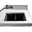 Hotte pour îlot de cuisine convertible 30 pouces 760 CFM en acier inoxydable