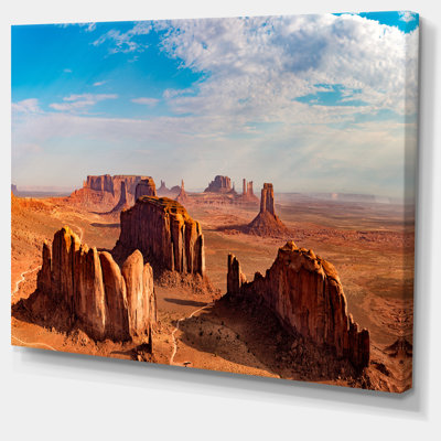 " Monument Valley Aerial Sky View "