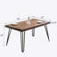 Ensemble de salle à manger exquis avec table en épingle à cheveux, quatre chaises et un banc pour une expérience culinaire améliorée et fonctionnelle-109067693-109067689