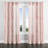 French Country Room Darkening Curtains - Abstract Bordie Grommet Curtain - 1 Panel-435442792-435442794