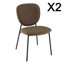 Luanna 46cm H Polyester Upholstered Side Chair-1062497117
