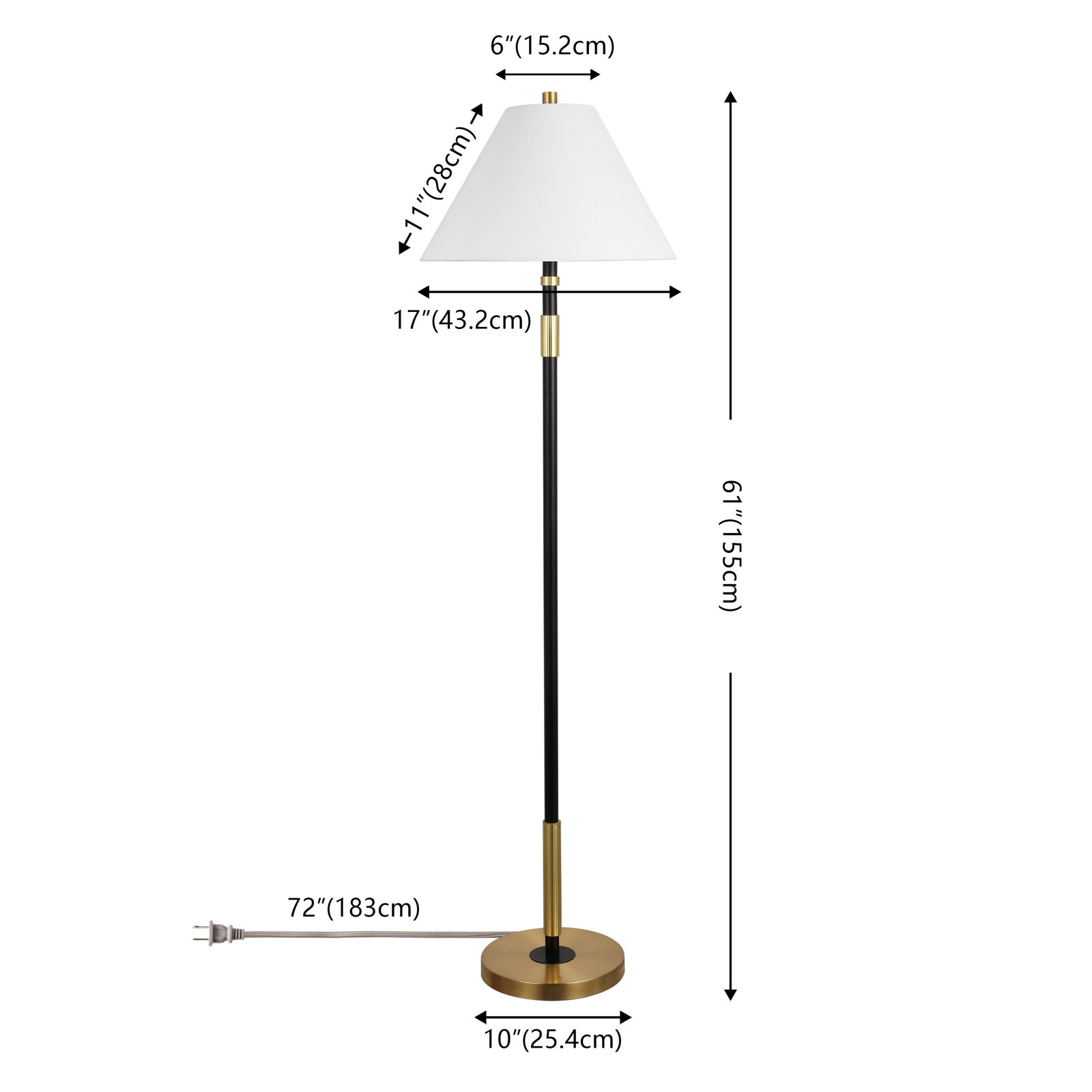 61" Floor Lamp