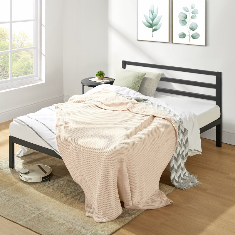 Modernista Classic 14" Metal Platform Bed, Full