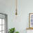 Catalina 1-Light Dimmable Hand Blown Glass Cone Pendant-171627978