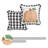 Annie Buffalo Check Brialle Ruffled Throw Pillow