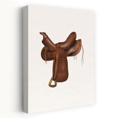 Impression d'art classique cheval de selle classique classique