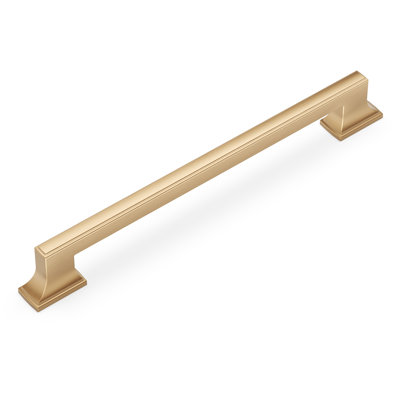 Brownstone Collection Appliance Pull - 12" Center to Center Cabinet Pull Champagne Bronze - Transitional Hardware for Drawers & Cabinets