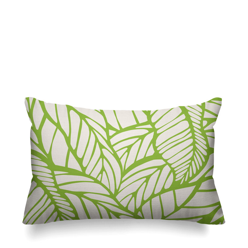 Housse et insert de coussin d'extérieur, Vert