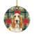 Basset hound citron et blanc