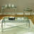 Delara Glass Top End Table