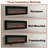 1500W Recessed-in Electric Fireplace with 3-Color Top Light, Remote Control, and Touch Screen-97996700