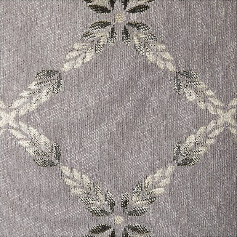 Pacifica Diamonds Pattern Throw Pillow, Silver