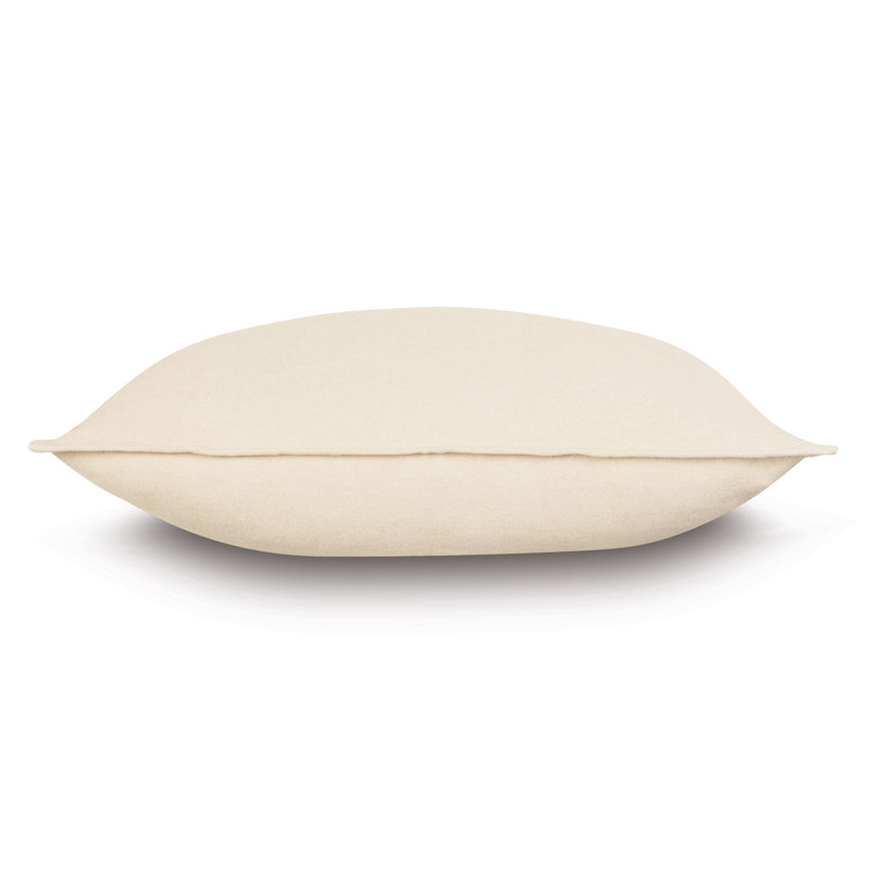 Brera Cotton Pillow Sham, Ivory, Standard