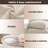 98.4" Modern Convertible Sectional Sofa L-shaped Couch With Storage Chaise, Oversized 3 Seat Sectional Sleeper Couch With Usb Charging Ports For Living Room-1171099223