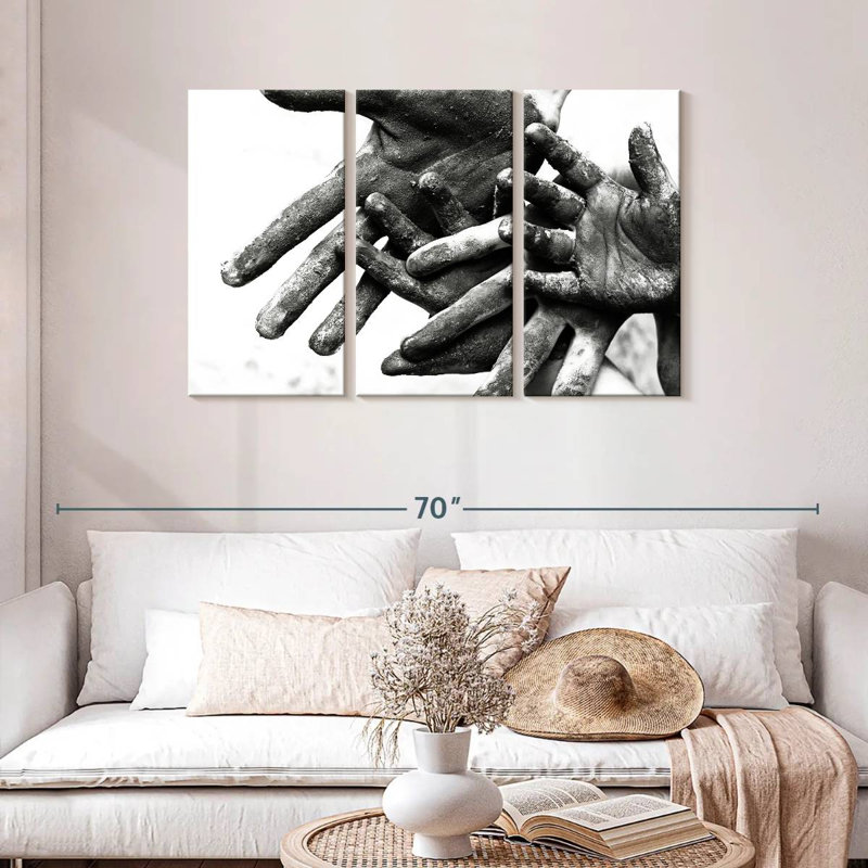 Leisha Feed The Poor, 28" H x 45" W