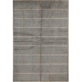 Hand-Knotted High-Quality Gray Area Rug