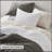 3-Piece Cal King Soft Washed Pleated Comforter Set-133388181