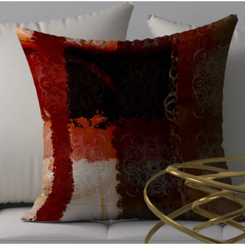 Housse et insert de coussin carré superbe, 24" X 24"