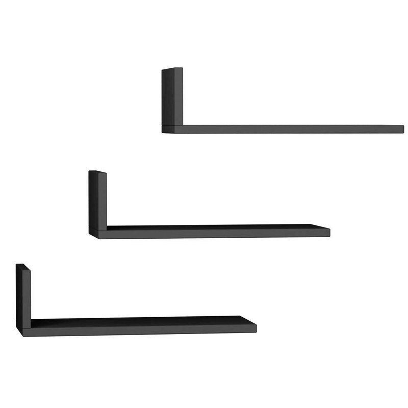 3 Piece Bracket Shelf, Anthracite