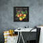 «Orchard Fresh Peaches» par Jean Plout, art mural sur toile, 18 po x 18 po-1013031665