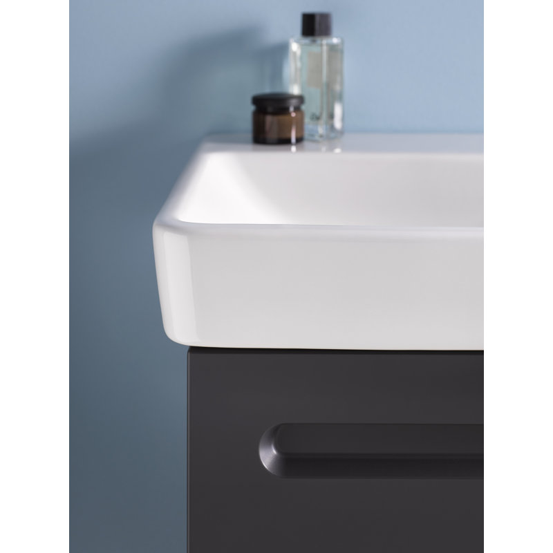 Meuble-lavabo simple 25,63 po Duravit No.1, Graphite mat