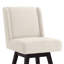 Tabouret de comptoir pivotant rembourré Kamiyla-1711792196