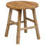  Garden Stool Light Brown Bamboo Modern Seating Natural Round Sturdy-670070594