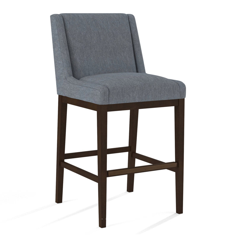 Seville 44" Bar Stool, 61493-88, Nutmeg