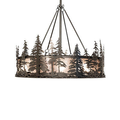 Tall Pines Downrod Ceiling Fan