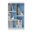 Kaidence 5-Cube Reversible Open Shelf Bookcase-25855168