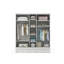Berend 5 Door Manufactured Wood Wardrobe
