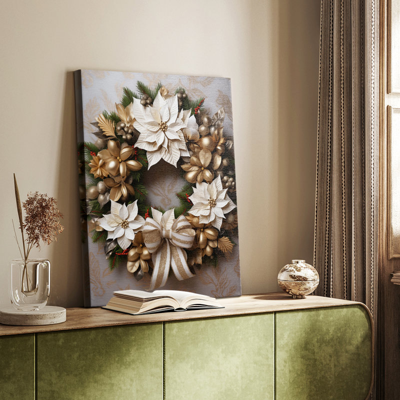 Fêtes de Noël, art DCCIX - galerie Cavas sur mesure, H 18 po x l 12 po