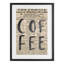 «Vintage Coffee», impression sous verre encadrée par Lucille Price-1163301380-1163301383