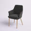 Odetta 18.32'' H Velvet Upholstered Armchair-749448925