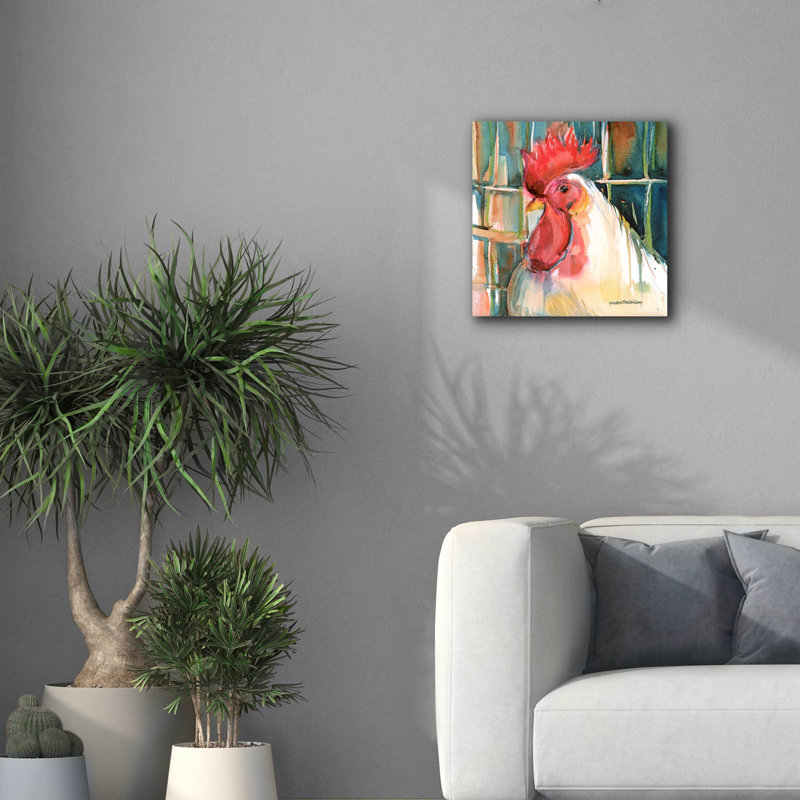 «August» par Augustine Beukenkamp, art mural sur toile August Grove®, H 18 po x l 18 po x P 0,75 po